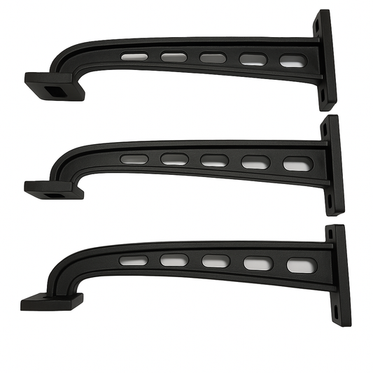 KIT 3 BRAÇOS EM ALUMÍNIO PARA FIXAÇÃO DO MOTOR 1,5 KW SA-20