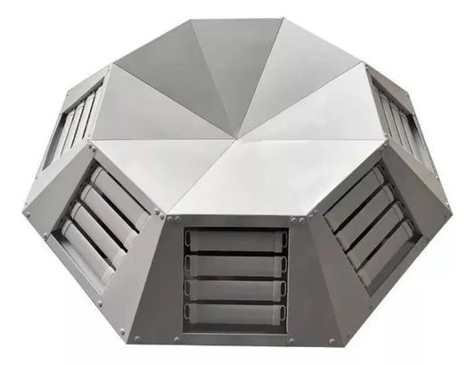 DIFUSOR 8 VIAS DUTO QUADRADO 80X80CM SA-30