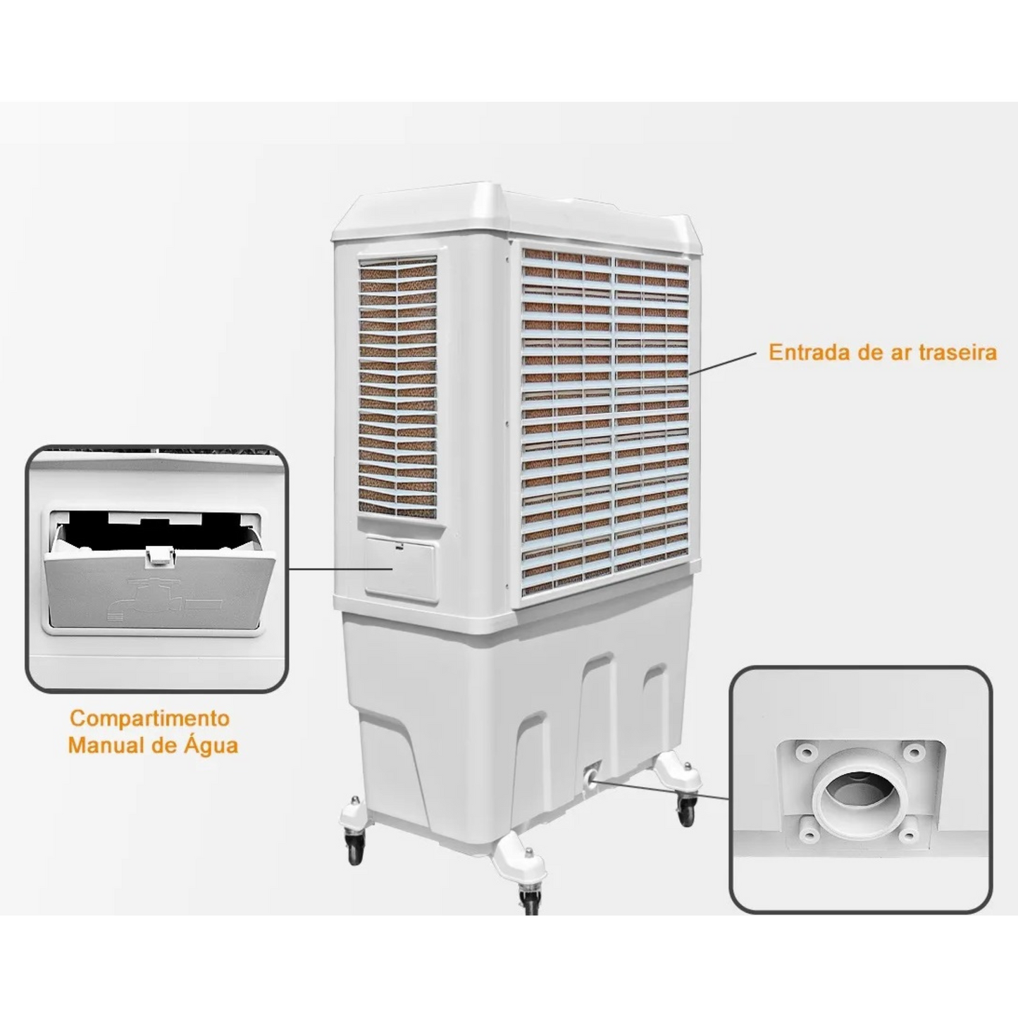 Climatizador Portátil Industrial Smart Air 9000 M3/H 110V