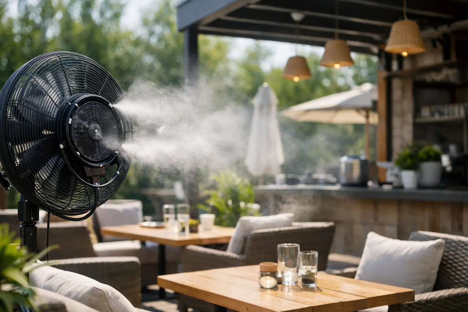 Climatização para ambientes abertos funciona?