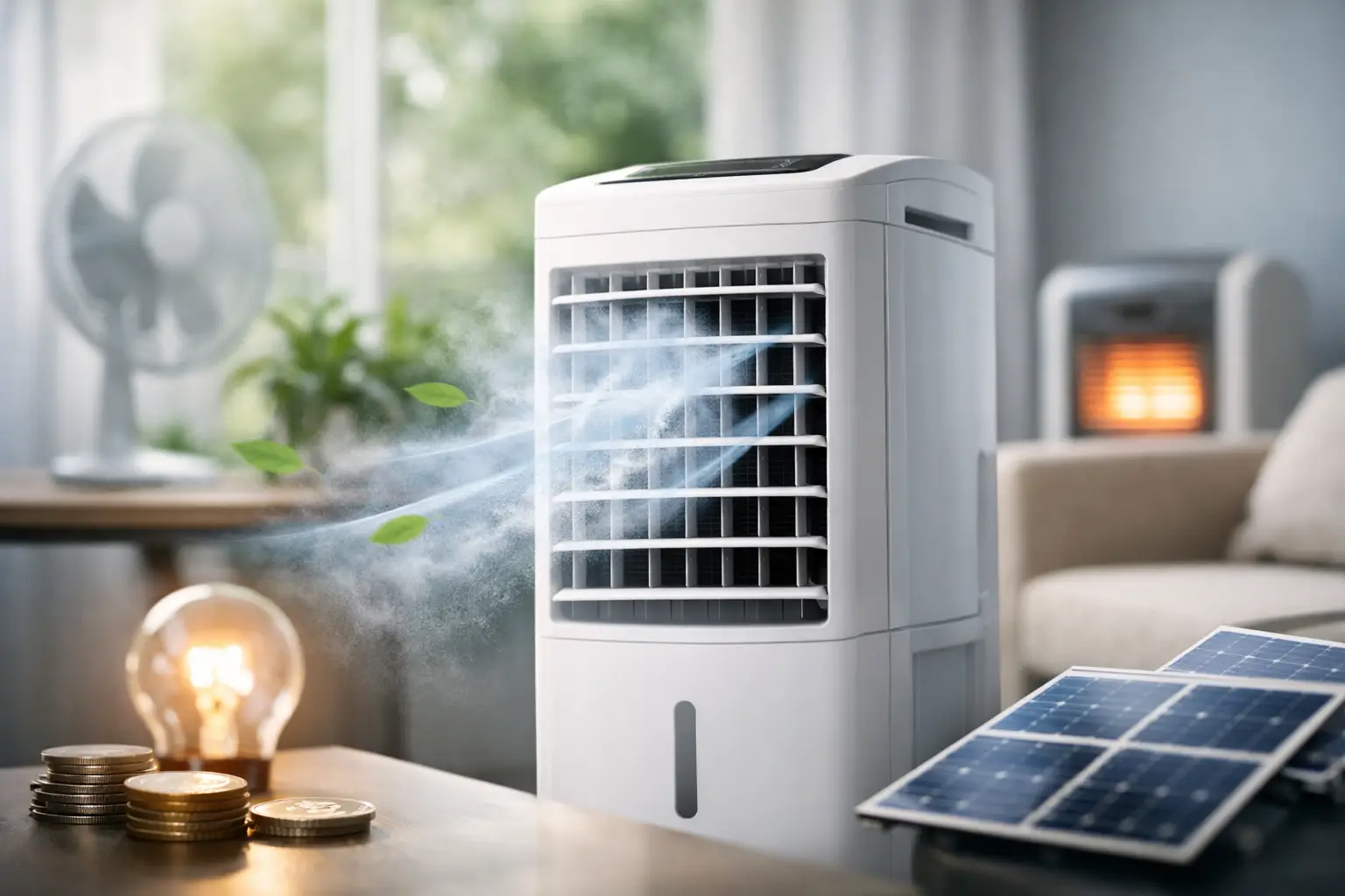 Climatizador evaporativo consome menos energia?