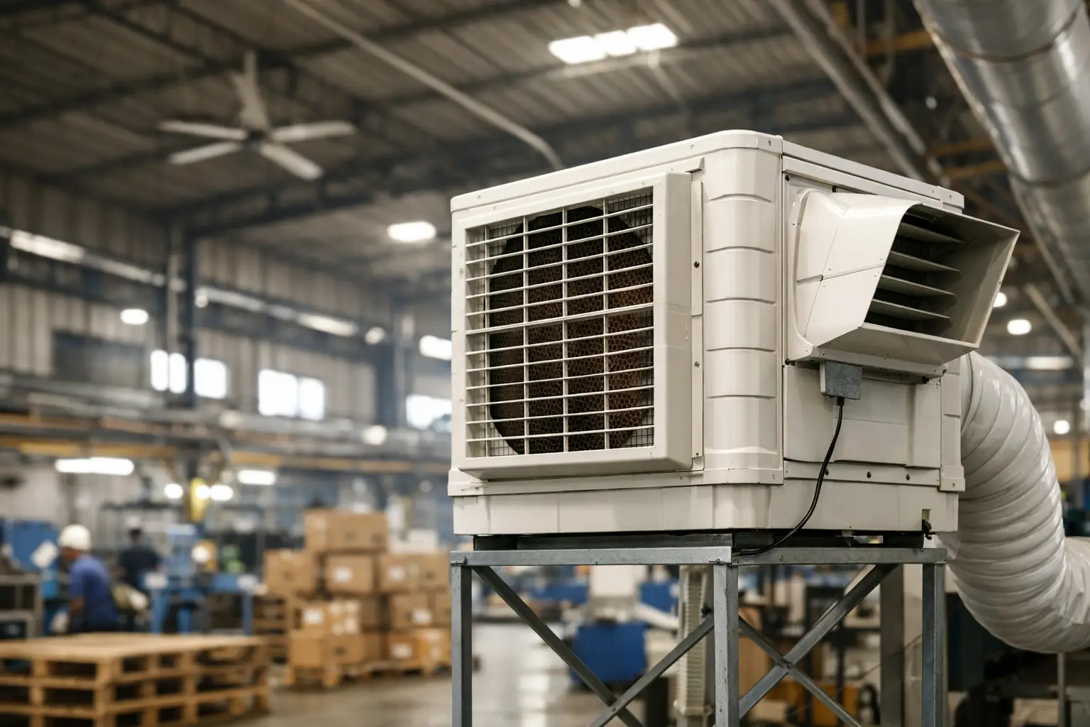Climatizador evaporativo industrial: preço e fatores