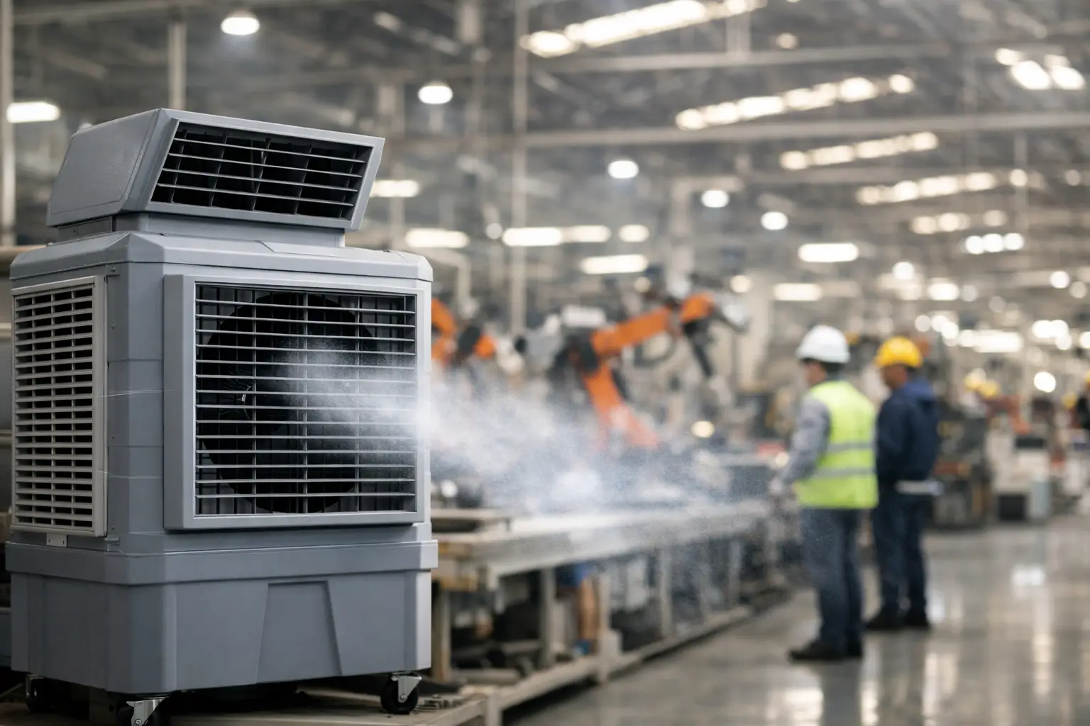 Benefícios do climatizador industrial na operação