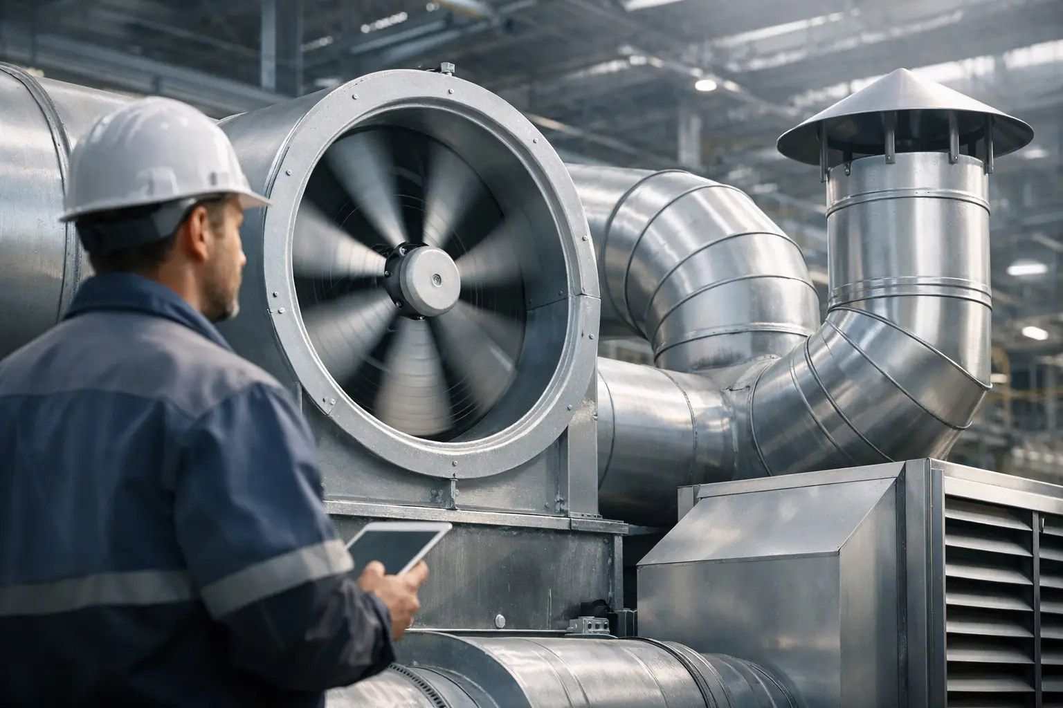 Como melhorar a ventilação industrial com eficiência