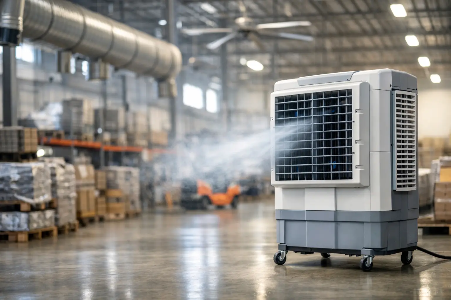 Ventilação industrial com climatizador vale a pena?