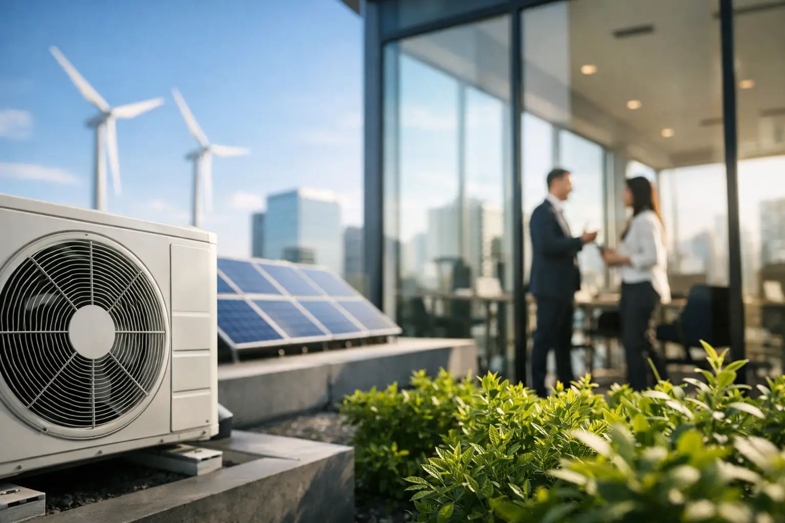 Climatização sustentável para empresas funciona?