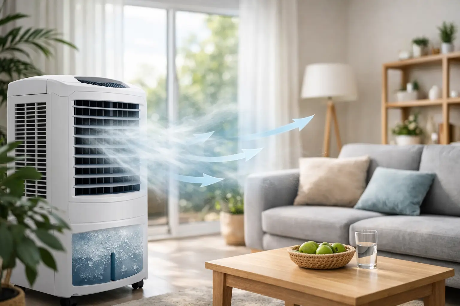 Como funciona o climatizador evaporativo residencial