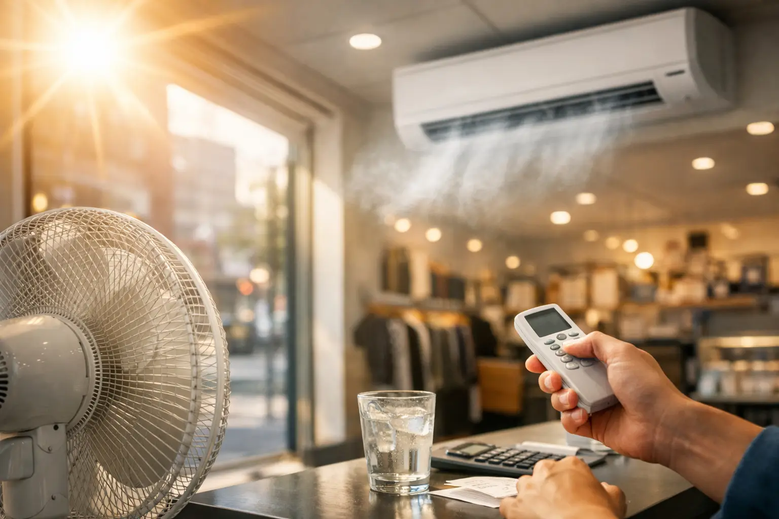 Como reduzir calor em comércio sem elevar custos