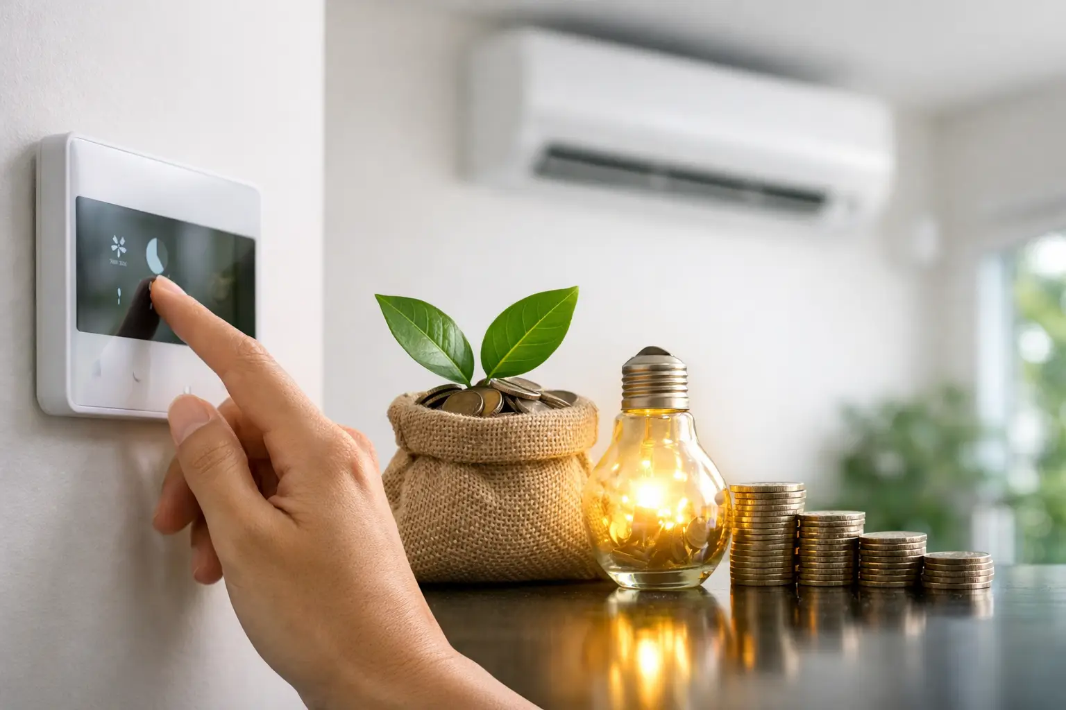 Economia de energia na climatização eficiente