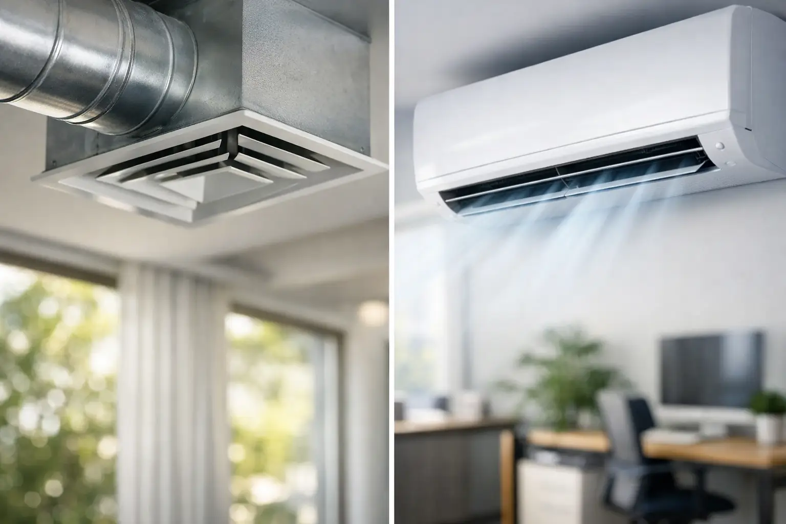 Renovação de ar ou refrigeração para seu espaço?