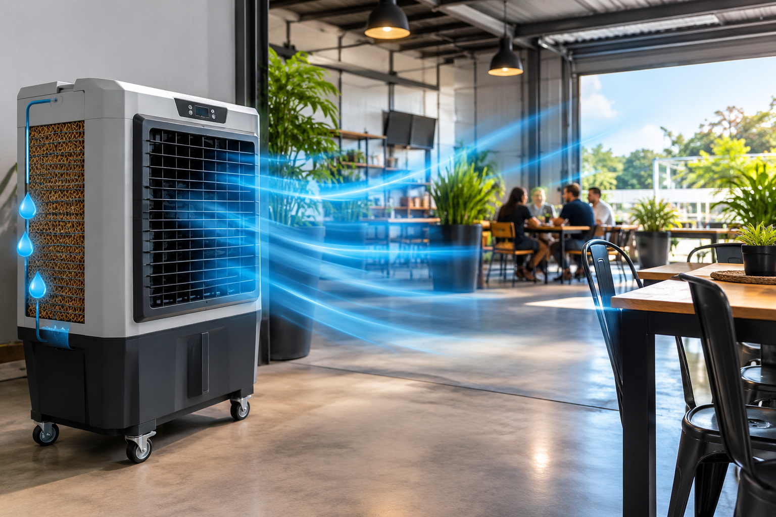 Como funciona um climatizador na prática