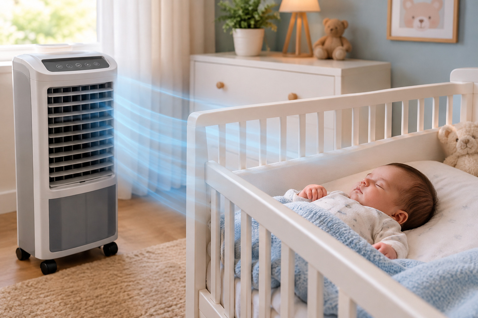 Climatizador faz mal para recém-nascido?